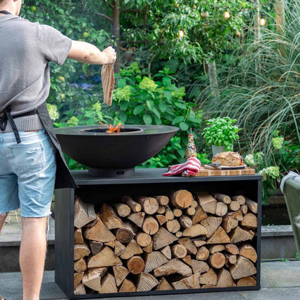 ONYX BBQ Tafel 80 cm Zwart