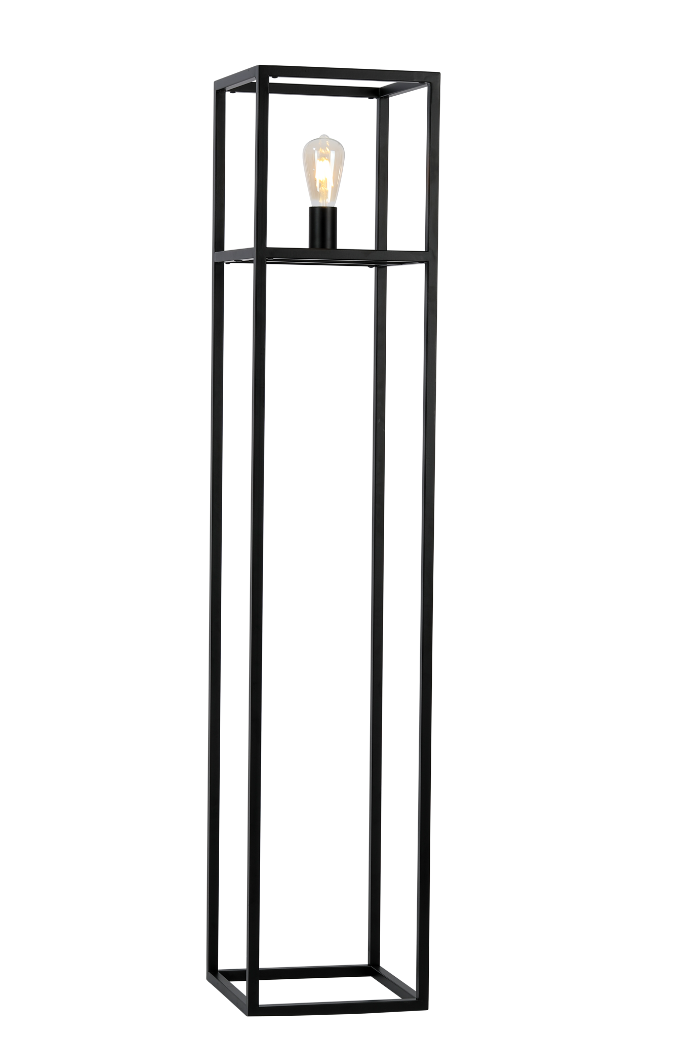 Vloerlamp, 1-lichts, V340 zwart