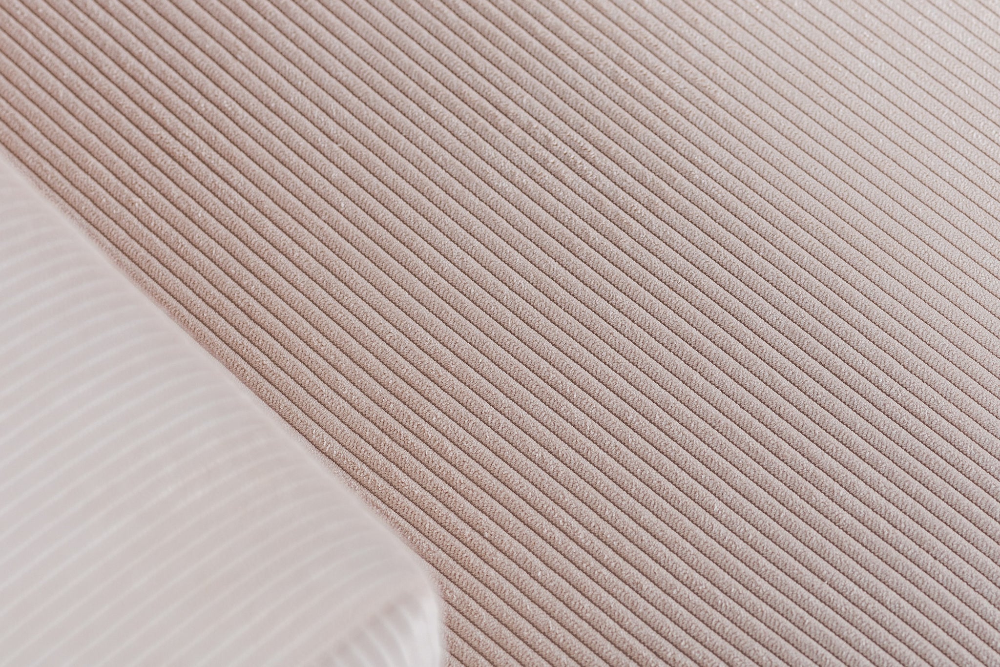 3-zits hoekbank rechts, stof Fjord 23, F460 beige