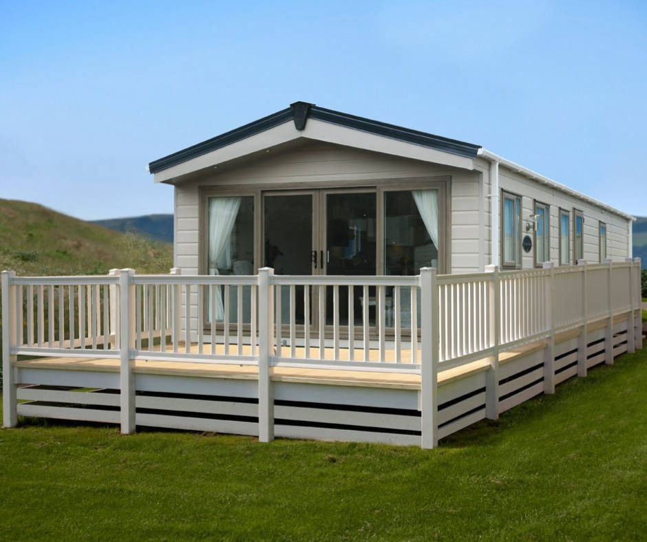 Nieuwe Rodeo Stacaravan Coventry Deluxe - 1250/3 - 3 slaapkamers - 1250x427cm