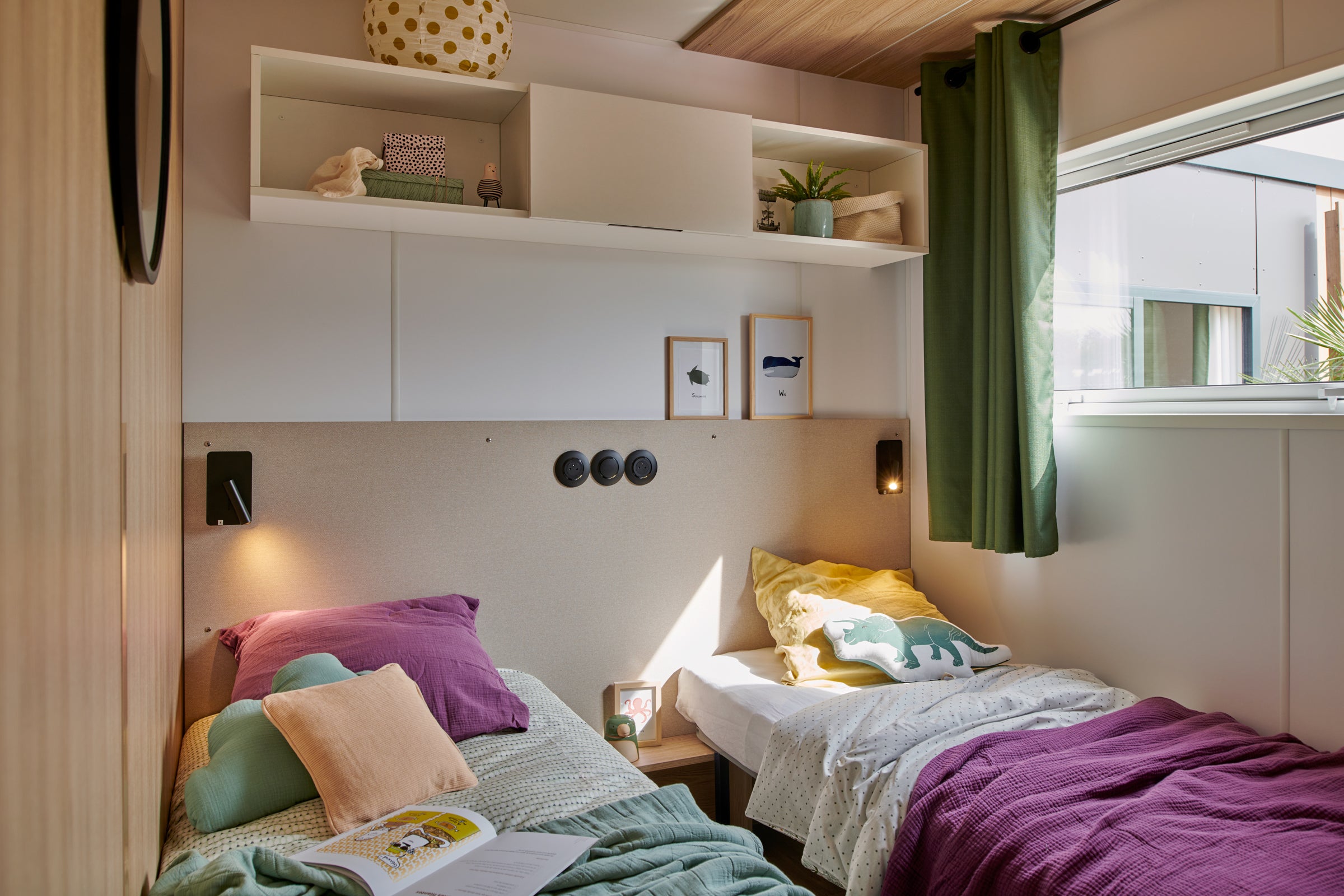 Nieuwe Stacaravan Taos F6 - 3 slaapkamers - 1018x430cm