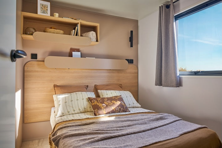 Nieuwe Stacaravan Grand Large 3 Premium Oak - 3 slaapkamers - 880x400cm