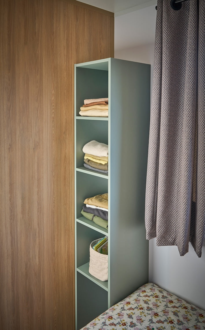 Nieuwe Stacaravan Grand Large 3 Premium Oak - 3 slaapkamers - 880x400cm