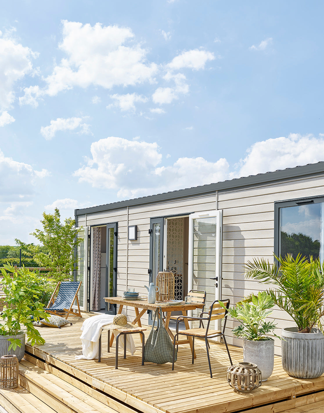 Nieuwe Stacaravan Grand Large 3 - 3 slaapkamers - 880x400cm