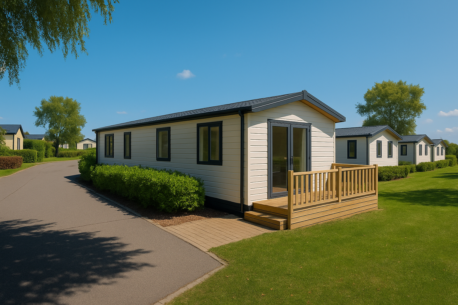 Nieuwe Lodge Rêve Comfort - 3 slaapkamers - 1000x400cm