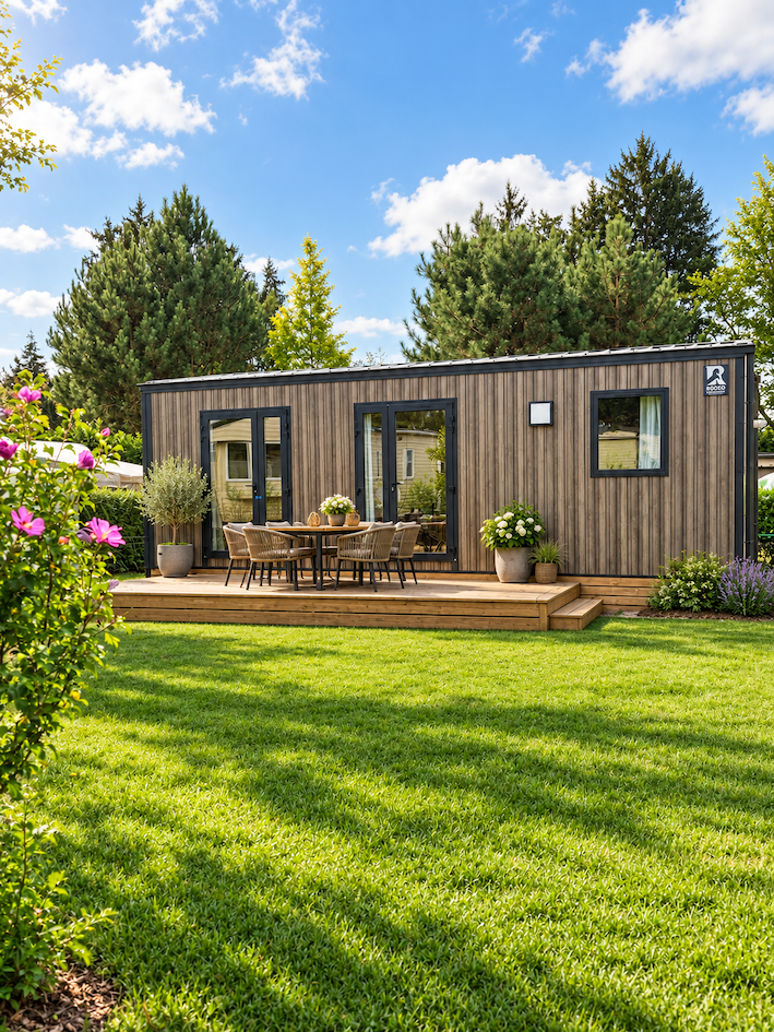 Grand Large 2 – 2 slaapkamers – Camping des Rochers du Glawan