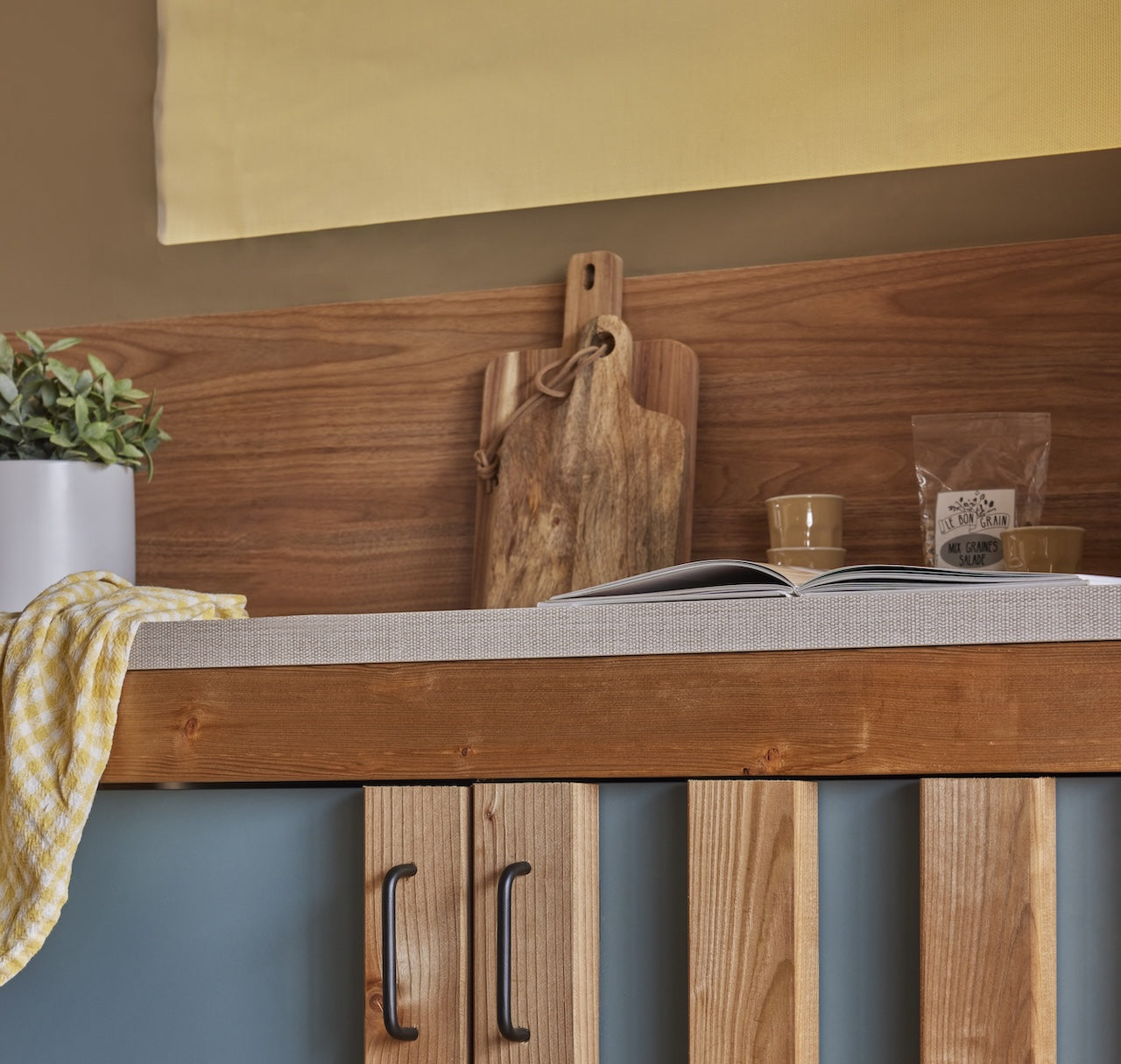 Nieuwe Lodge - Mini Wood 23/2 - 460x750cm - Hoogte 130cm