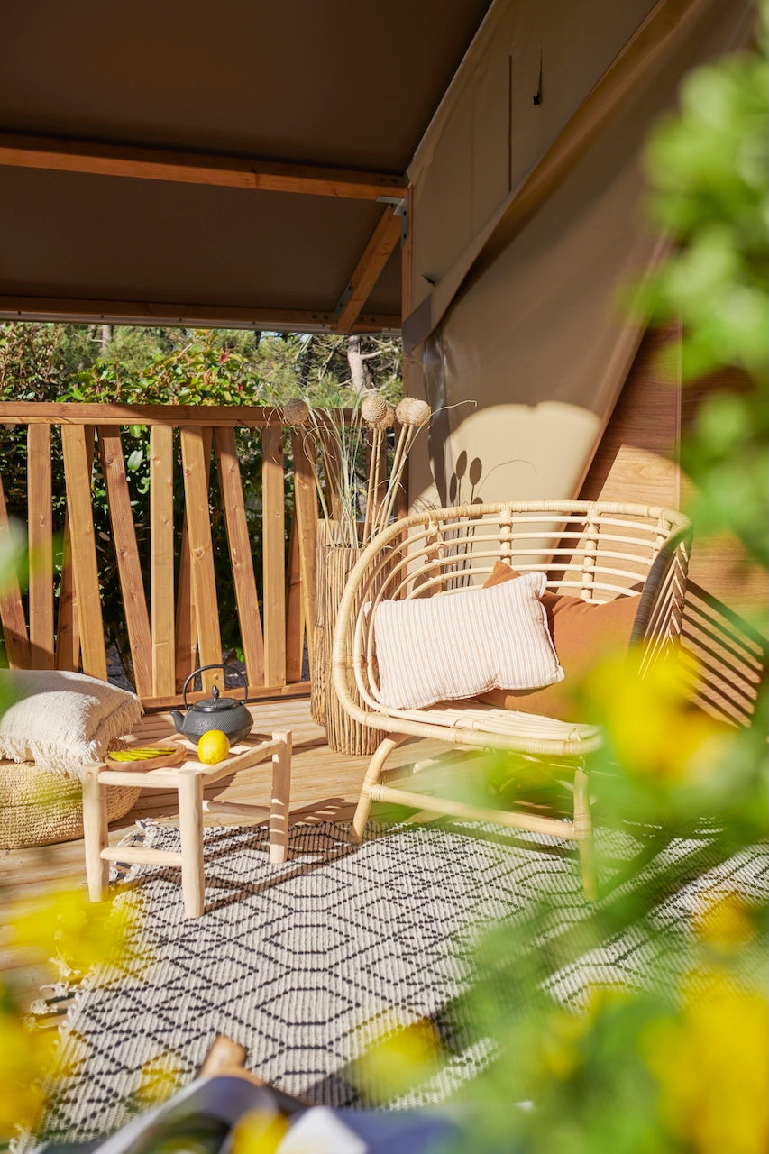 Nieuwe Lodge - Mini Wood 23/2 - 460x750cm - Hoogte 130cm