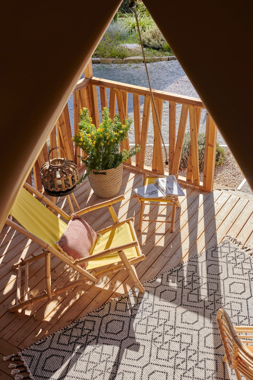 Nieuwe Lodge - Mini Wood 23/2 - 460x750cm - Hoogte 130cm