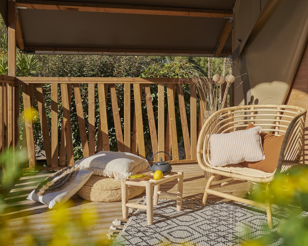 Nieuwe Lodge - Mini Wood 23/2 - 460x750cm - Hoogte 130cm