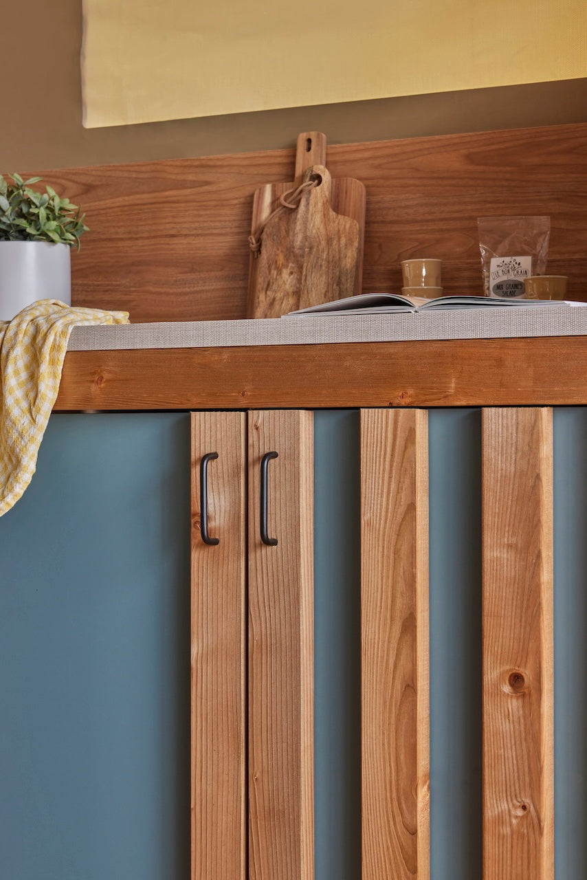 Nieuwe Lodge - Mini Wood 23/2 - 460x750cm - Hoogte 130cm