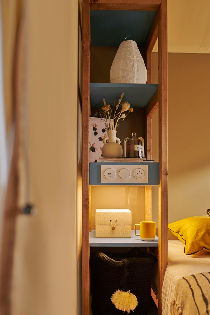 Nieuwe Lodge - Mini Wood 23/2 - 460x750cm - Hoogte 130cm