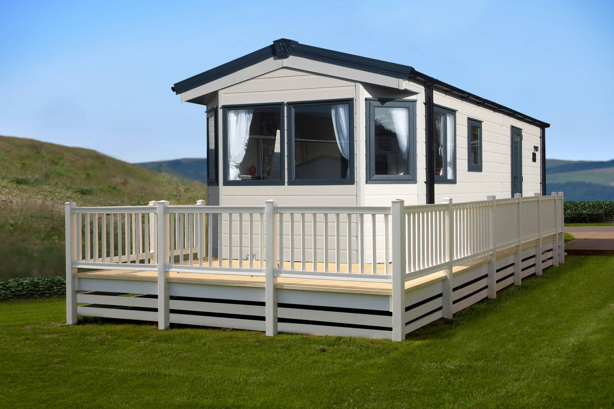 Nieuwe Rodeo Stacaravan Leeds - 1070/3 - 3 slaapkamers - 1070x370cm