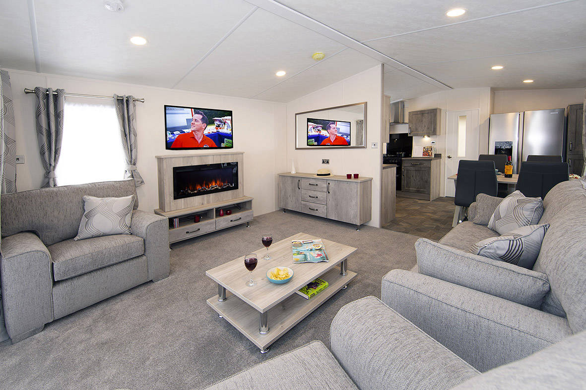 Nieuwe Rodeo Stacaravan Sheffield - 1250/3 - 3 slaapkamers - 1250x427cm