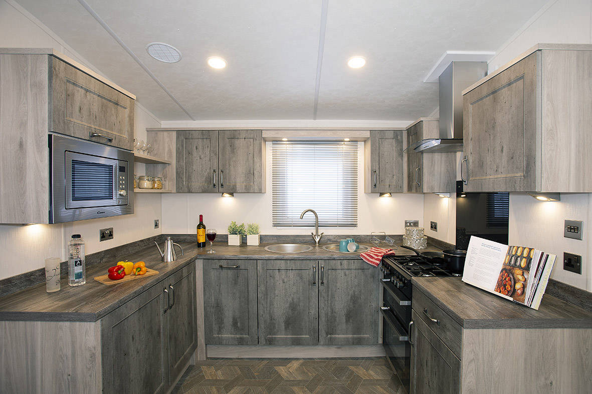 Nieuwe Rodeo Stacaravan Sheffield - 1250/3 - 3 slaapkamers - 1250x427cm