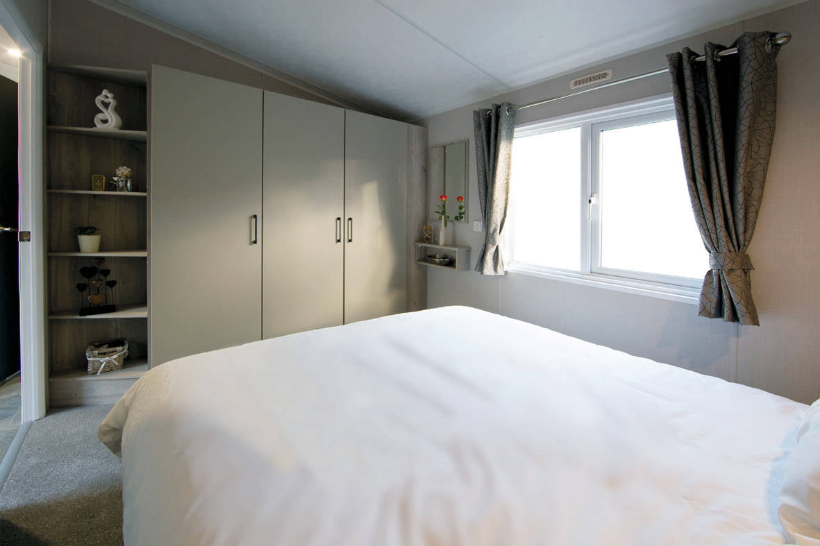 Nieuwe Rodeo Stacaravan York - 1220/2 - 2 slaapkamers - 1220x396cm