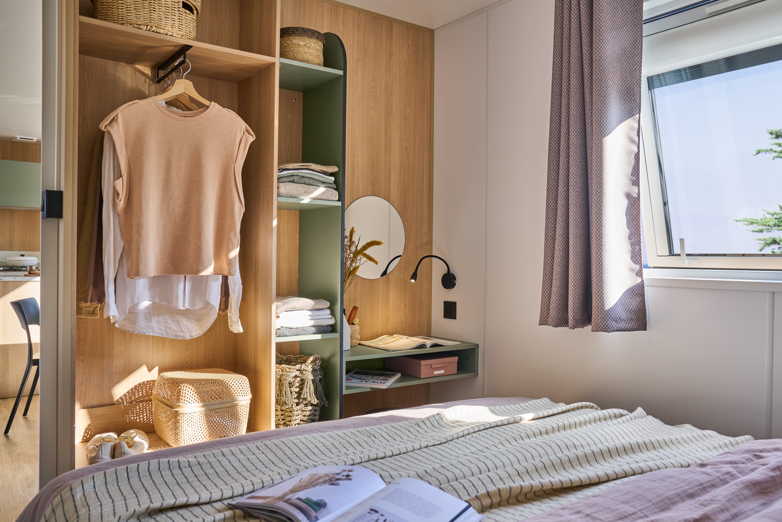 Nieuwe Stacaravan Caraibes - 3 slaapkamers - 1080x400cm