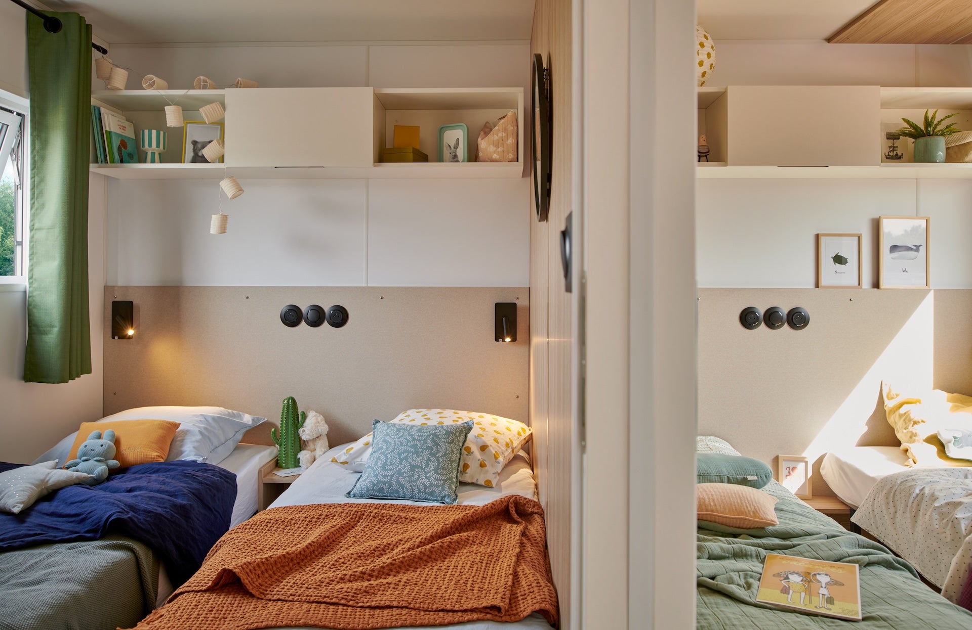 Nieuwe Stacaravan Taos F6 - 3 slaapkamers - 1018x430cm