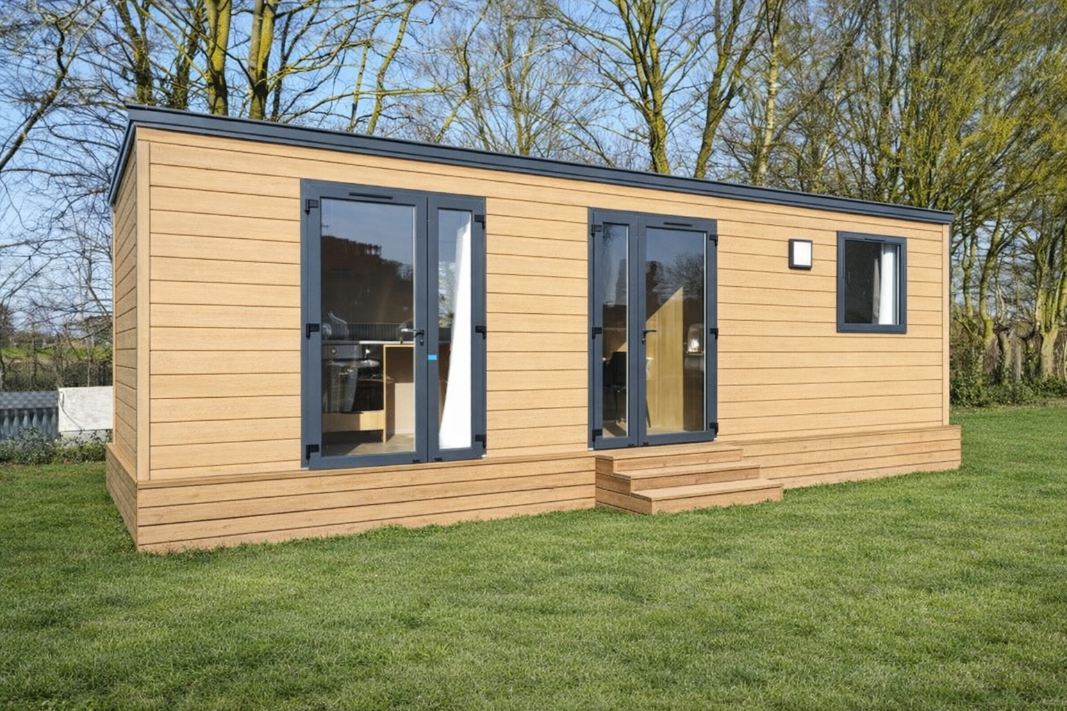 Neues Mobilheim Grand Large 2 - 2 Schlafzimmer - 820 x 400 cm