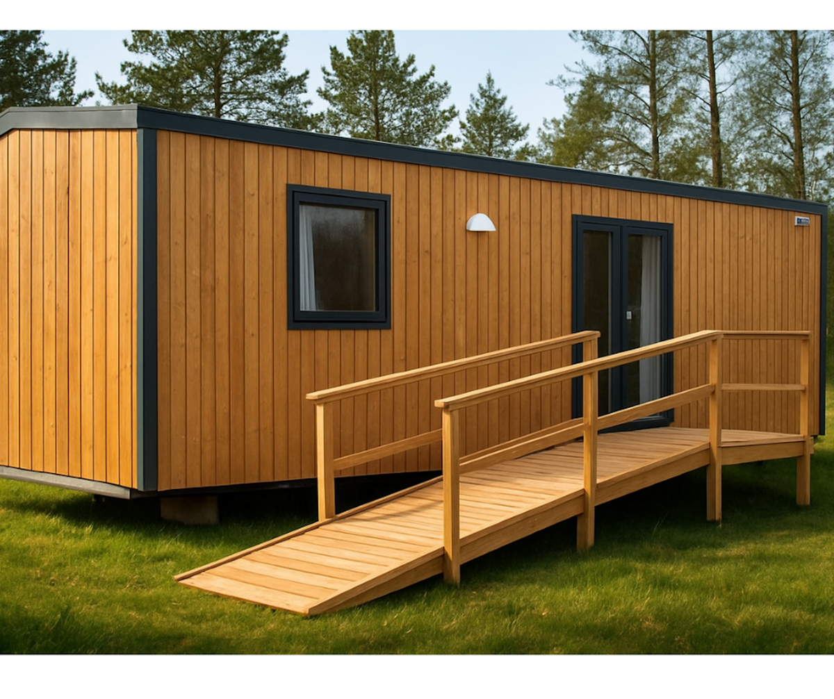 Nieuwe Mantelzorgwoning PMR - 2 slaapkamers - 880x420cm