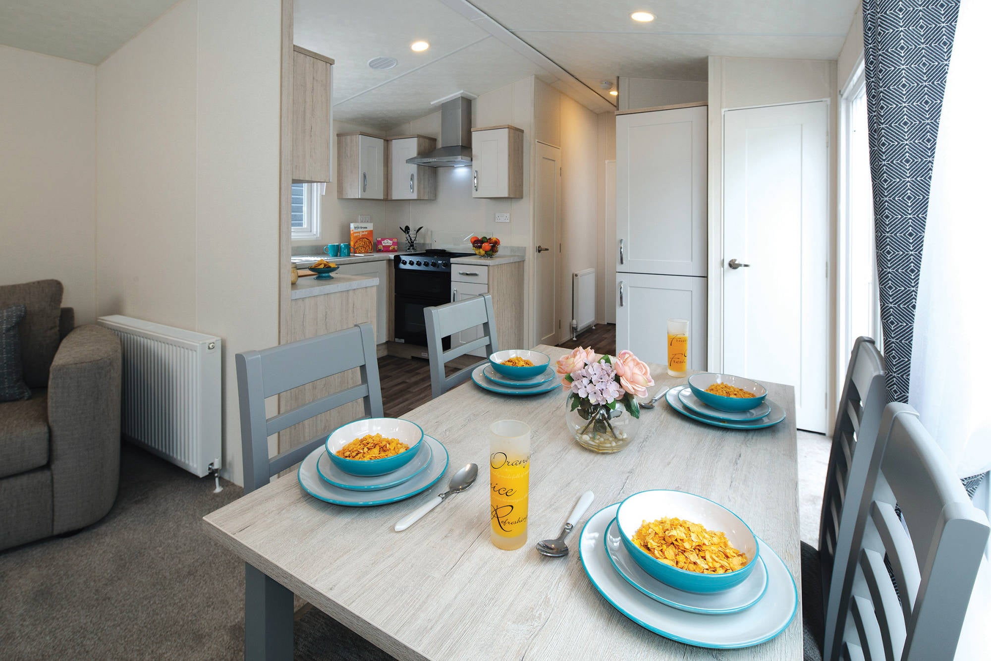 Nieuwe Rodeo Stacaravan Liverpool - 1250/3 - 3 slaapkamers - 1250x395cm