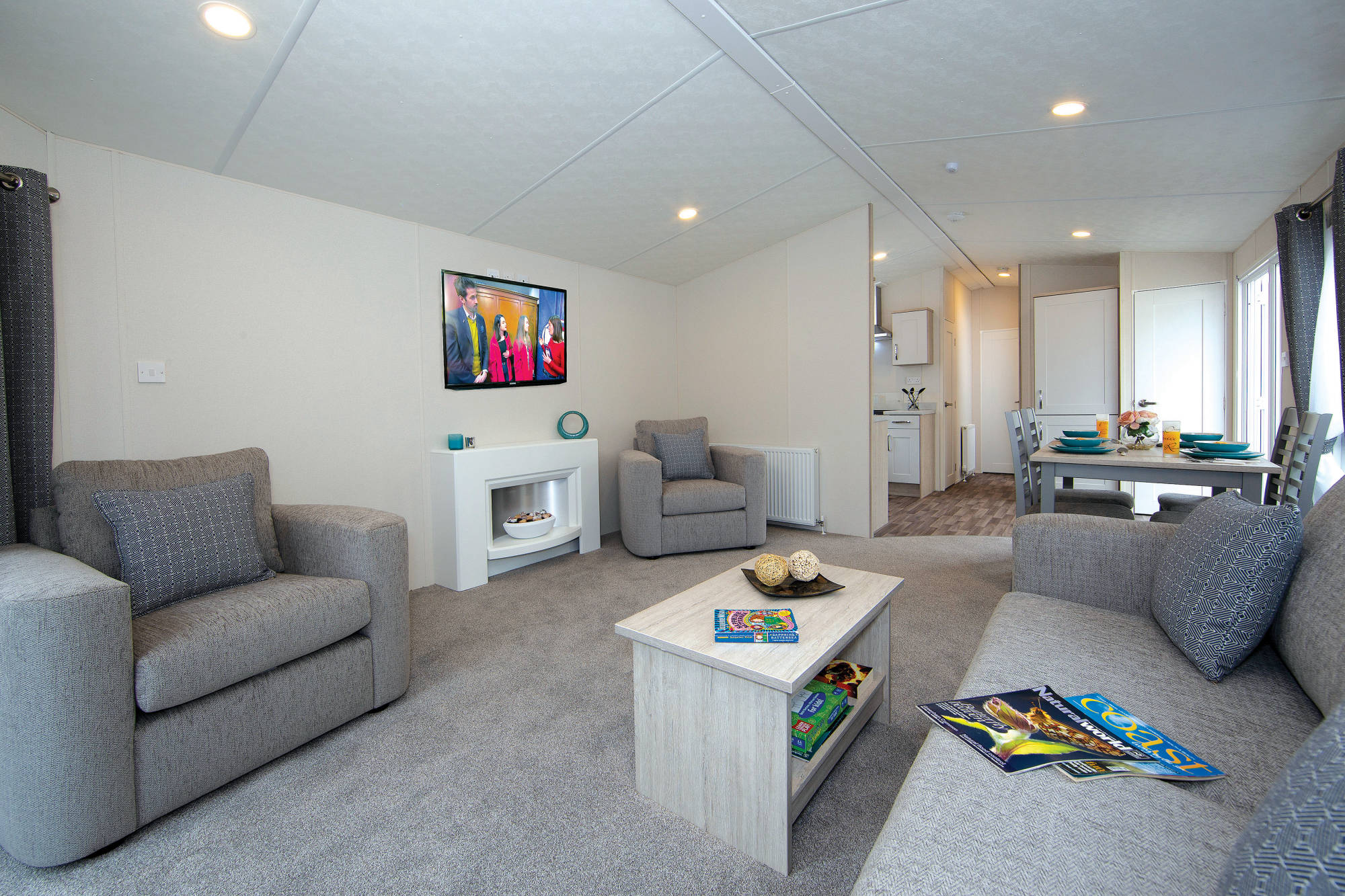 Nieuwe Rodeo Stacaravan Liverpool - 1250/3 - 3 slaapkamers - 1250x395cm