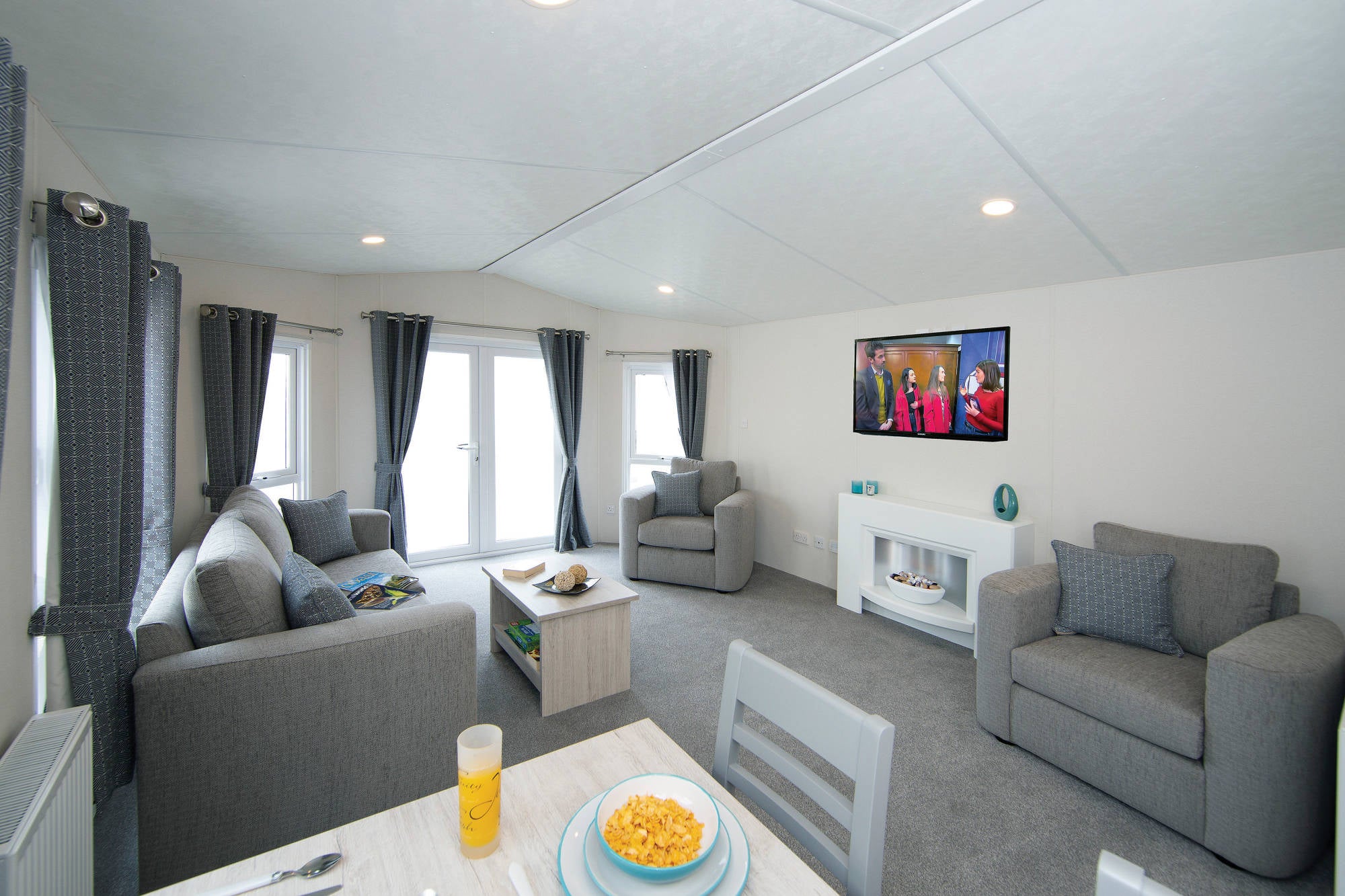 Nieuwe Rodeo Stacaravan Liverpool - 1250/3 - 3 slaapkamers - 1250x395cm