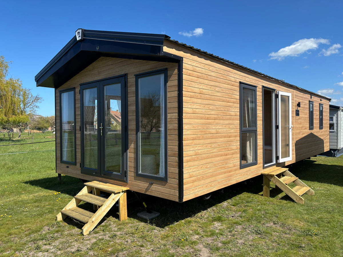 Nieuwe Rodeo Stacaravan Rotterdam - 1070/2 - 2 slaapkamers - 1070x400cm