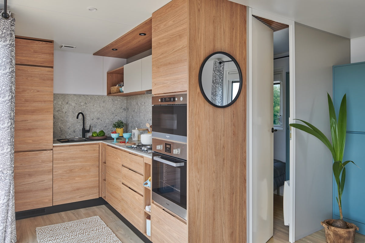 Nieuwe Stacaravan Exclusive Marin - 2 slaapkamers - 1080x400cm