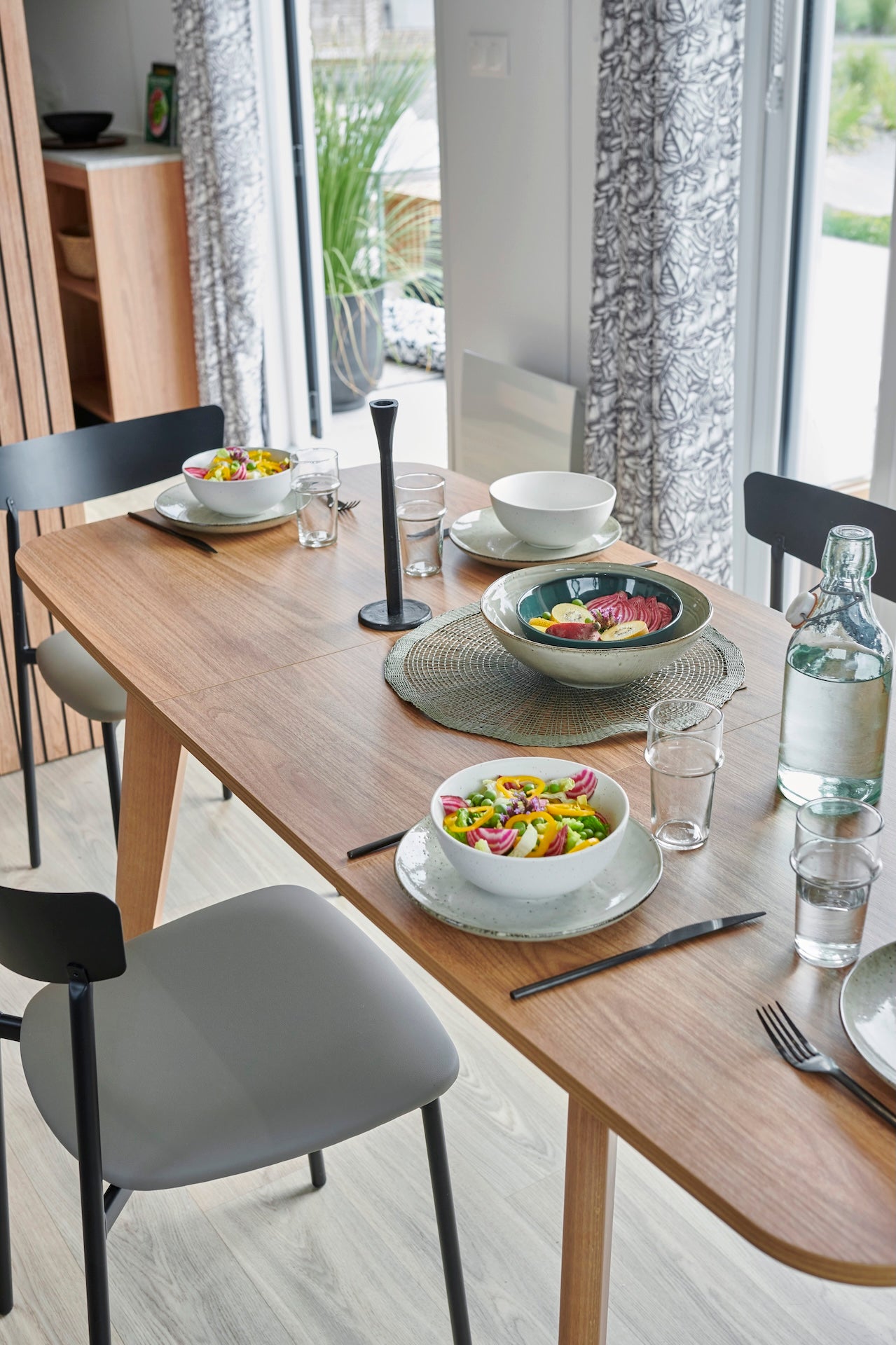 Nieuwe Lodge Mistral Premium Snow - 2 slaapkamers - 1080x400cm - Camping Asterix - Sleutel op de deur