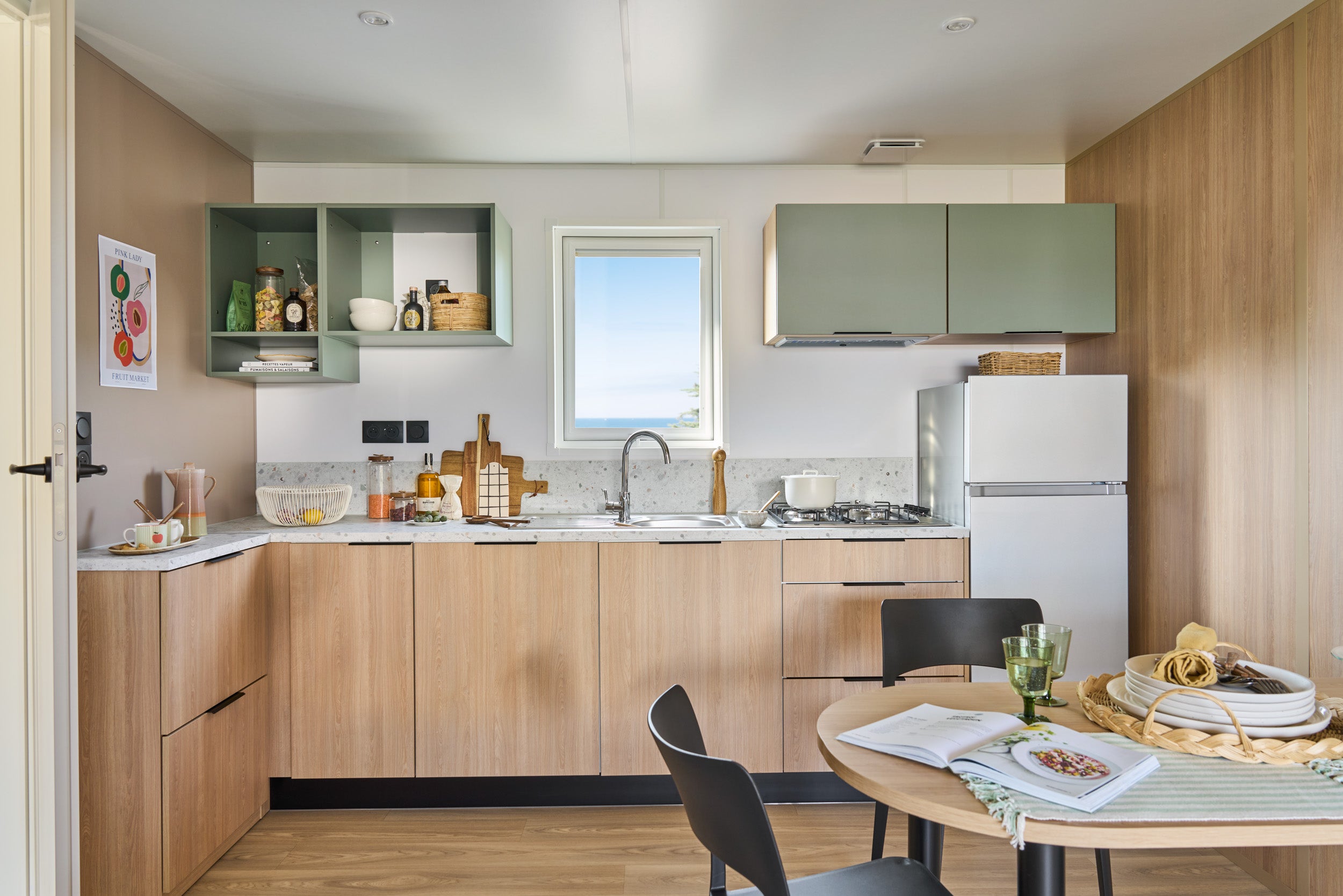 Nieuwe Stacaravan Iroise - 2 slaapkamers - 880x420cm