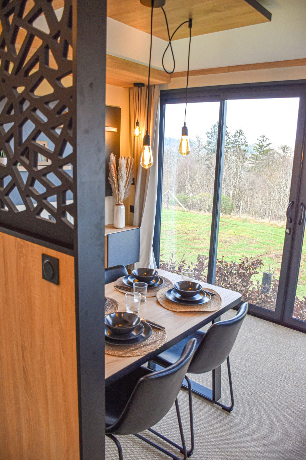 Nieuwe stacaravan Solarium met terras en dakterras - 2 slaapkamers - 1020x450cm - Camping Papillon Bouillon P12