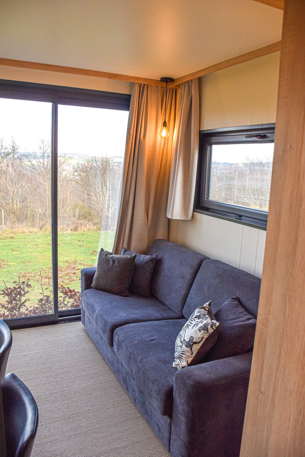 Nieuwe stacaravan Solarium met terras en dakterras - 2 slaapkamers - 1020x450cm - Camping Papillon Bouillon P12