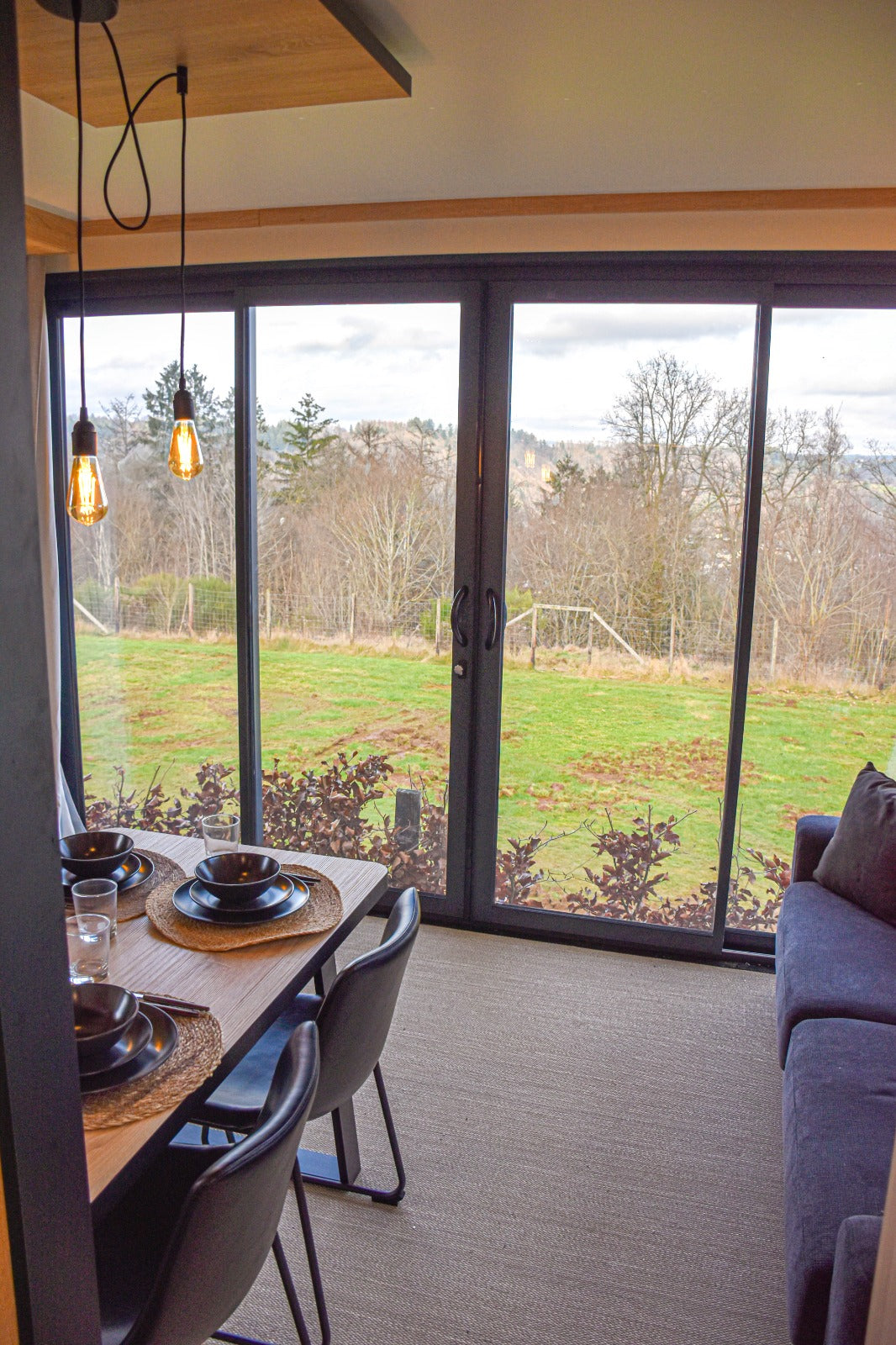 Nieuwe stacaravan Solarium met terras en dakterras - 2 slaapkamers - 1020x450cm - Camping Papillon Bouillon P12