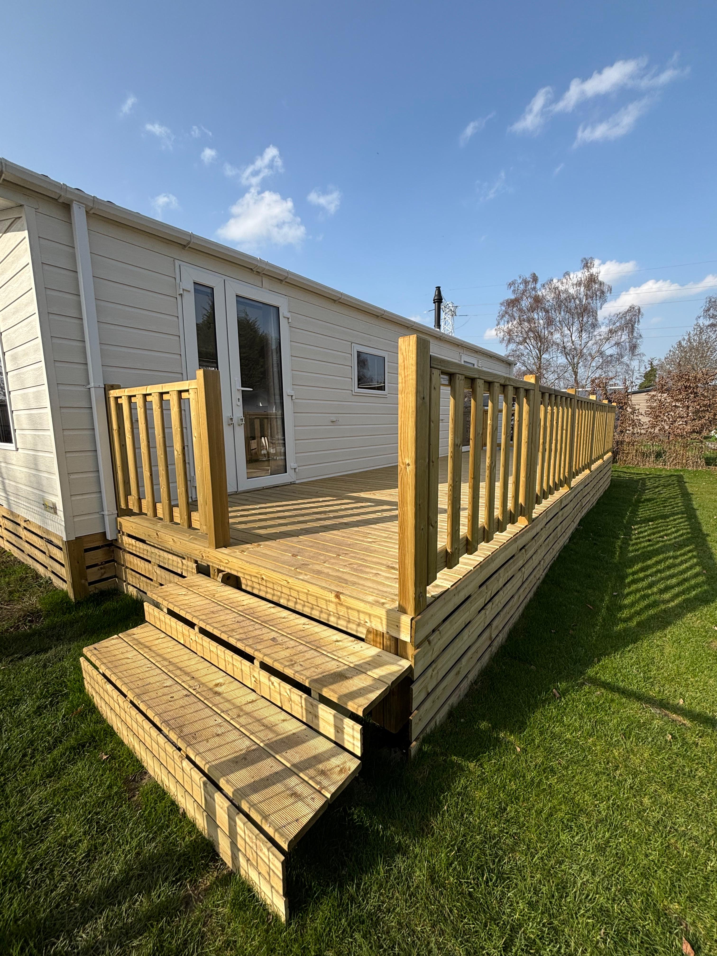 Occassions Willerby Lumic - 1050/2 - 2 slaapkamers - 1050x380cm - Camping Papillon Kinrooi - Perceel 126