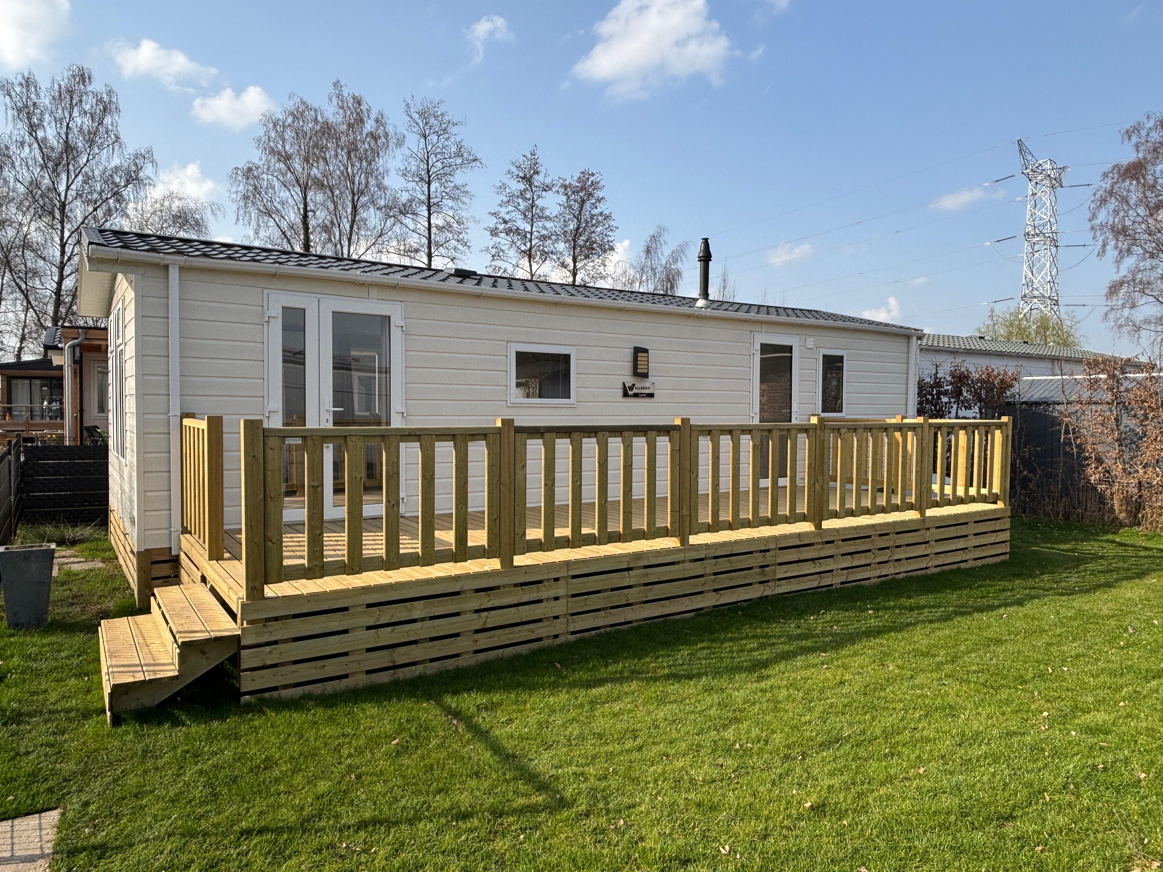 Occassions Willerby Lumic - 1050/2 - 2 slaapkamers - 1050x380cm - Camping Papillon Kinrooi - Perceel 126