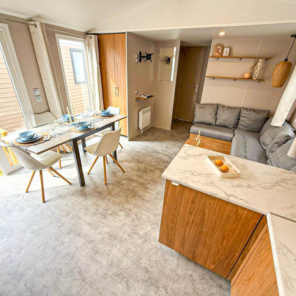 Stacaravan Monarch - 3 slaapkamers - 1009x400cm