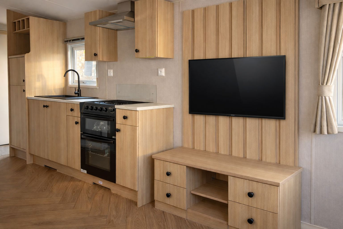 Nieuwe Rodeo Stacaravan Siena - 850/2 - 2 slaapkamers - 850x370cm