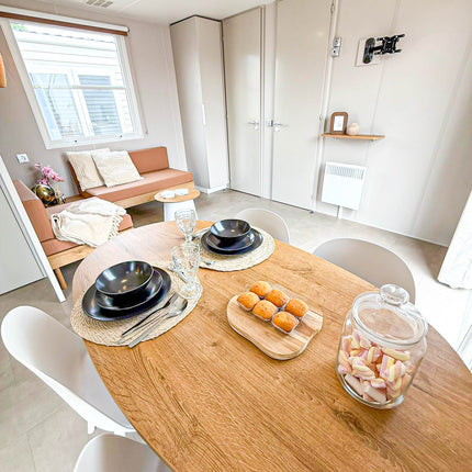 Nieuwe Stacaravan Admiral - 2 slaapkamers - 860x420cm