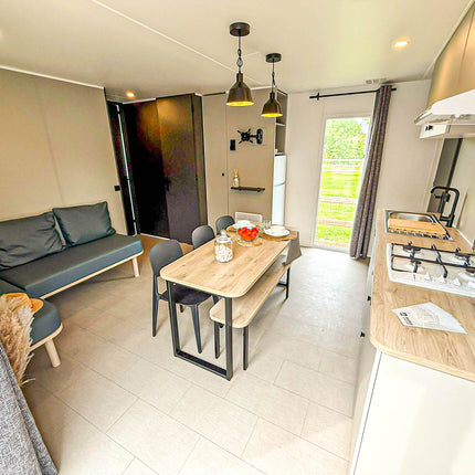 Nieuwe Stacaravan Morpholia - 3 slaapkamers - 860x420cm