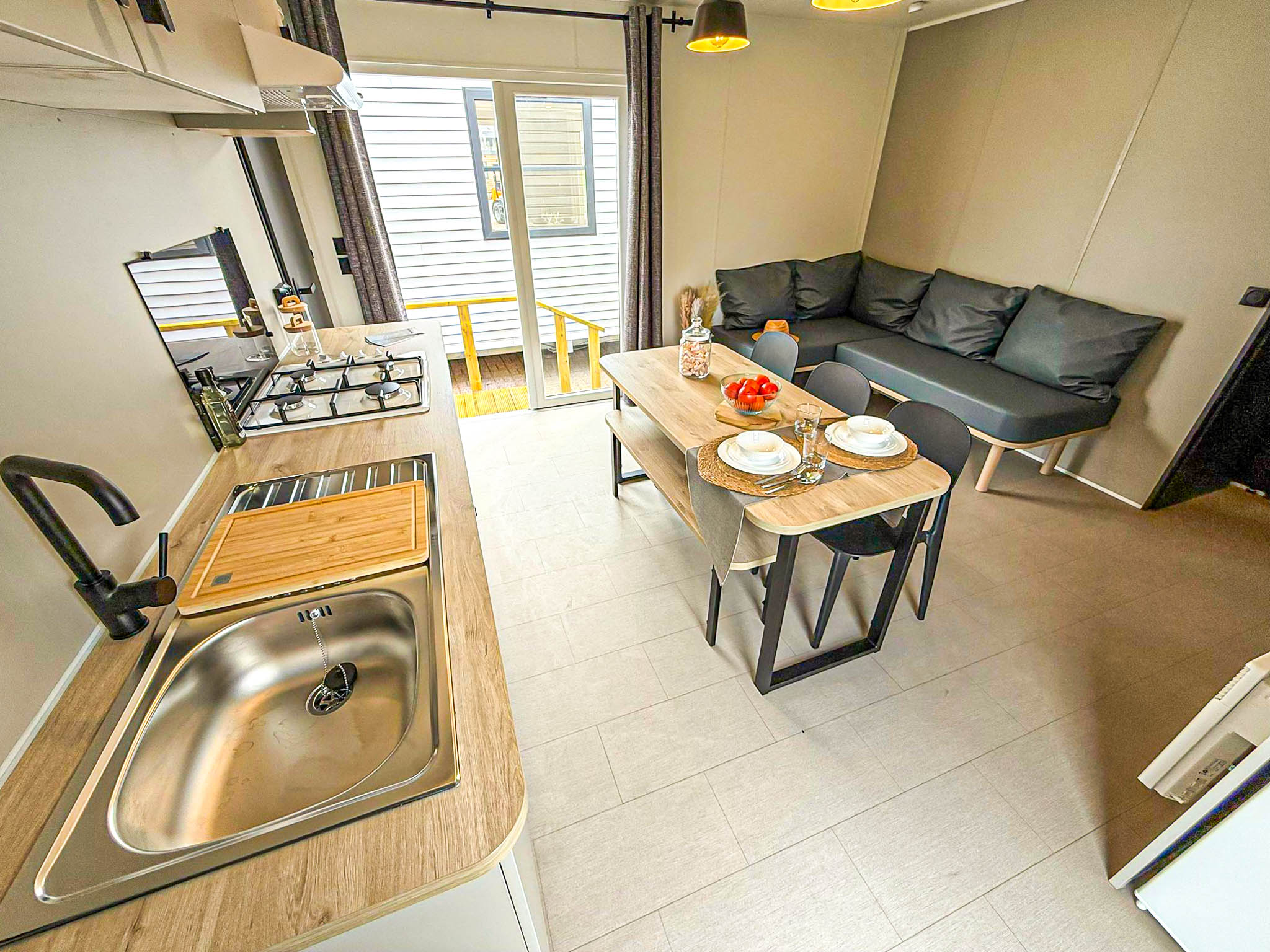 Mobil-home Morpholia neuf - 3 chambres - 860x420cm