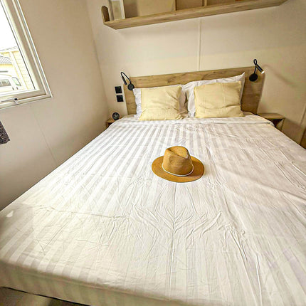Nieuwe Stacaravan Morpholia - 3 slaapkamers - 860x420cm