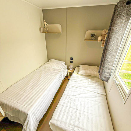 Nieuwe Stacaravan Morpholia - 3 slaapkamers - 860x420cm