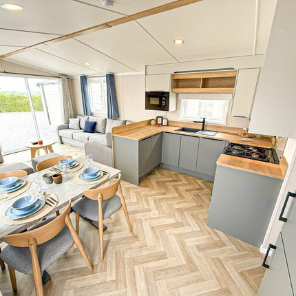 Nieuwe - Swift - Stacaravan Ardennes - 1200/2 - 2 slaapkamers - 1200x380cm