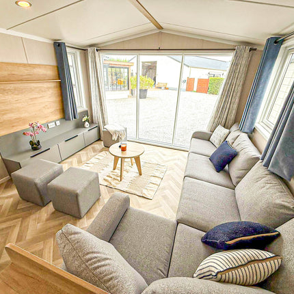 Nieuwe - Swift - Stacaravan Ardennes - 1200/2 - 2 slaapkamers - 1200x380cm