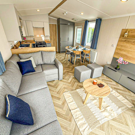 Nieuwe - Swift - Stacaravan Ardennes - 1200/2 - 2 slaapkamers - 1200x380cm