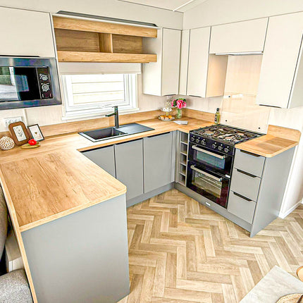 Nieuwe - Swift - Stacaravan Ardennes - 1200/2 - 2 slaapkamers - 1200x380cm