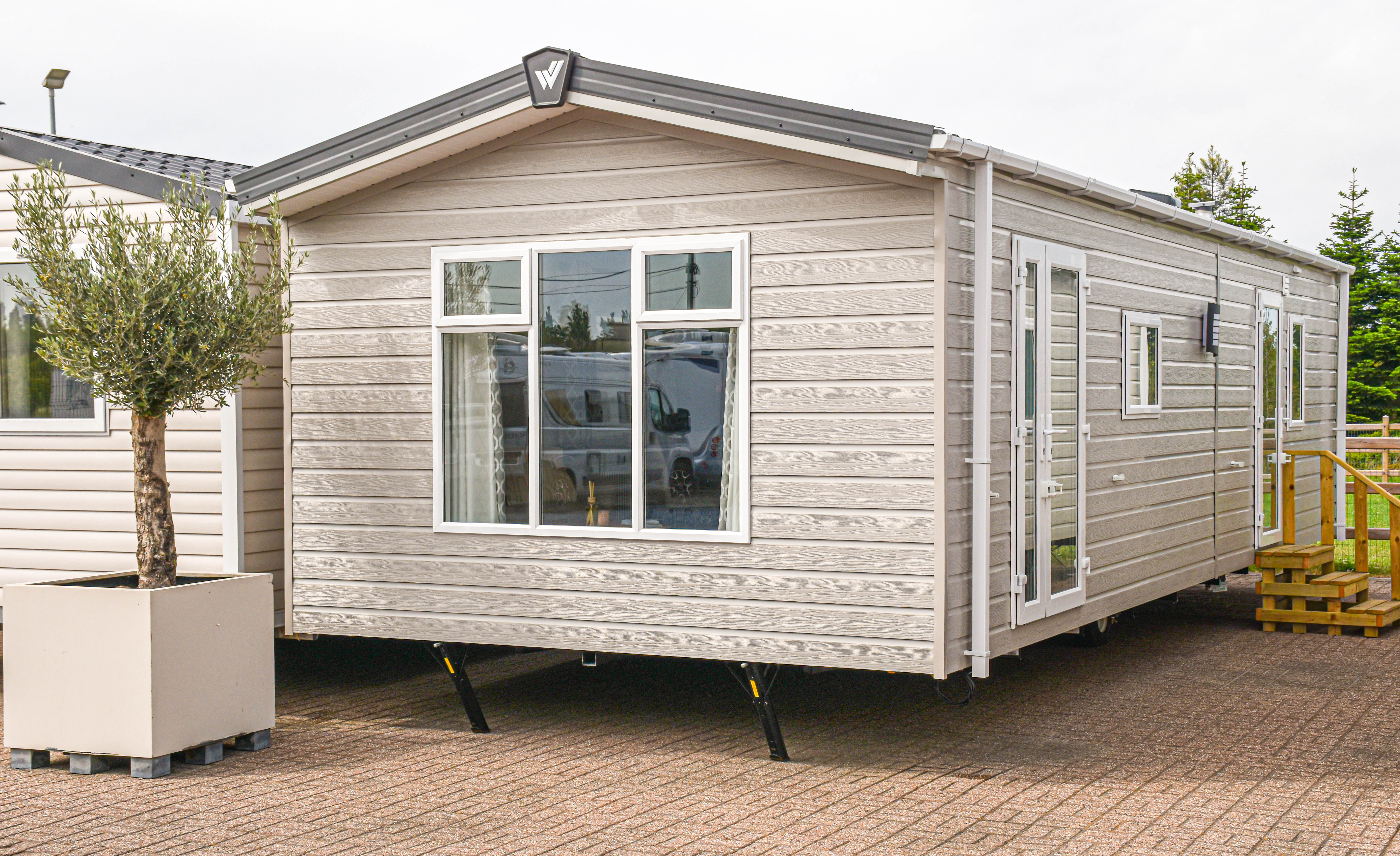 Neuf - Willerby - Mobil-home Lumic - 1000/2 - 2 chambres - 1000x380cm