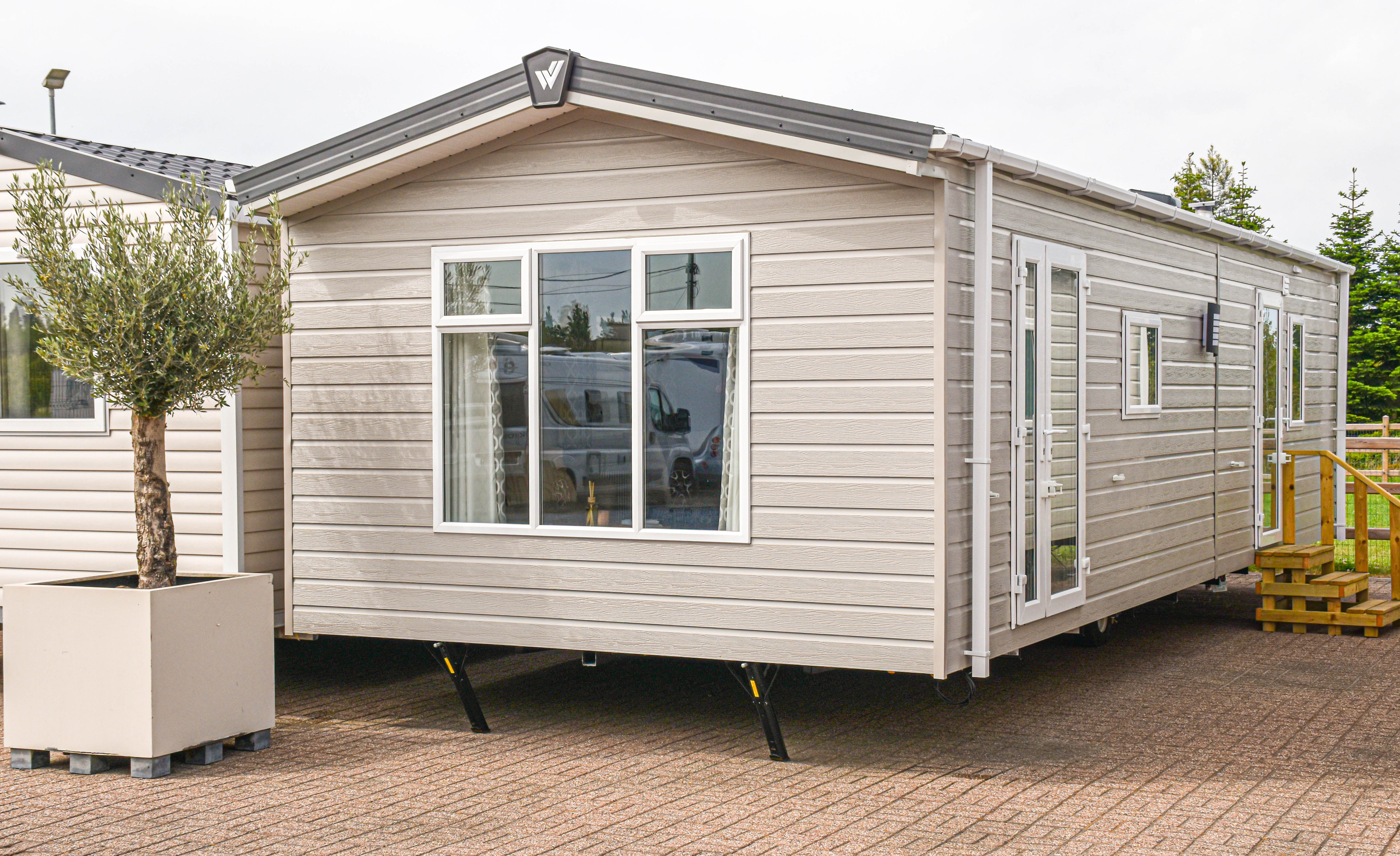 Neuf - Willerby - Mobil-home Lumic - 1000/2 - 2 chambres - 1000x380cm