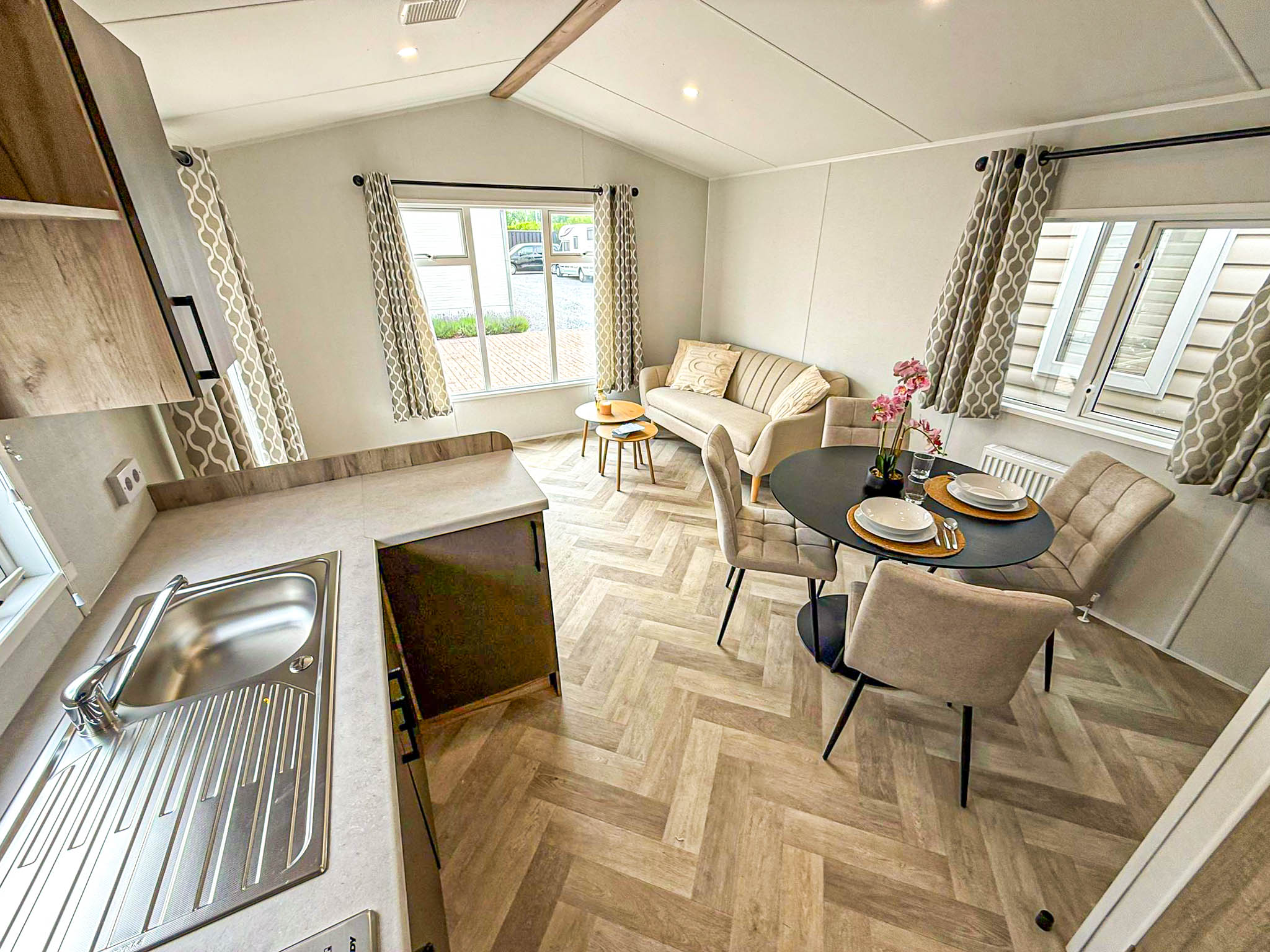 Neuf - Willerby - Mobil-home Lumic - 1000/2 - 2 chambres - 1000x380cm